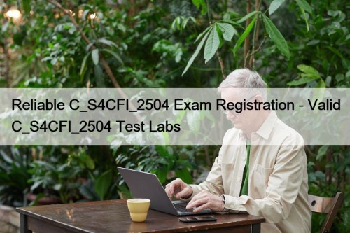 Reliable C_S4CFI_2504 Exam Registration - Valid C_S4CFI_2504 Test ...